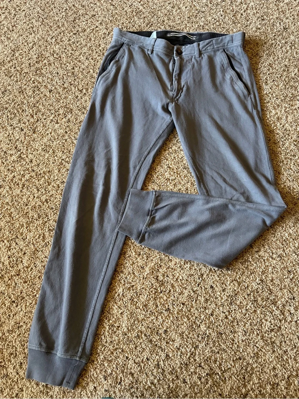 Stone Island Men’s Gray Jogger Sweatpants